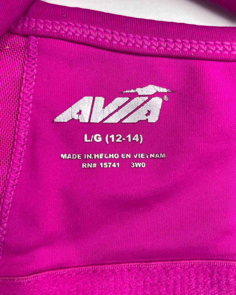 Avia Pink Sport Bra For Women L | ThriftHub.pk