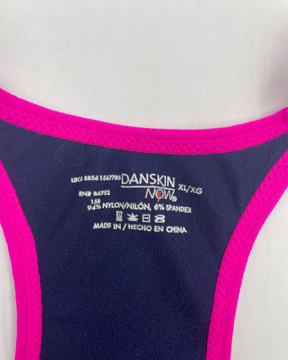 Danskin Blue Sport Bra For Women XL | ThriftHub.pk