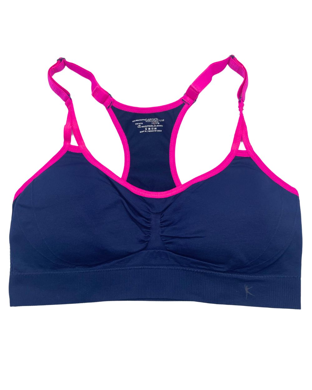 Danskin Blue Sport Bra For Women XL | ThriftHub.pk