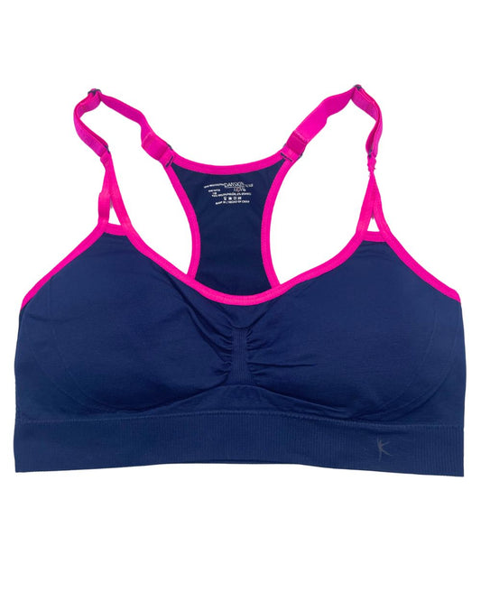 Danskin Blue Sport Bra For Women XL | ThriftHub.pk