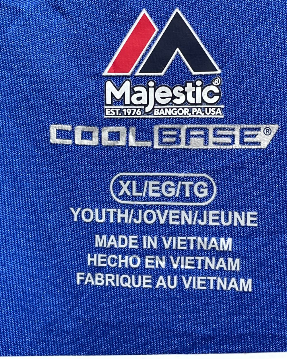 Majestic Blue Sport T shirt For Women X Large | ThriftHub.pk