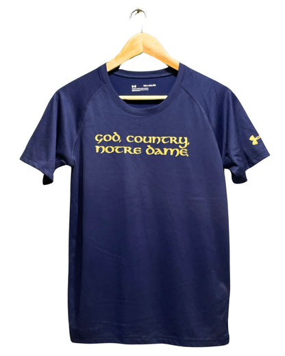 Under Armour Blue Sport T shirt For Women XL | ThriftHub.pk