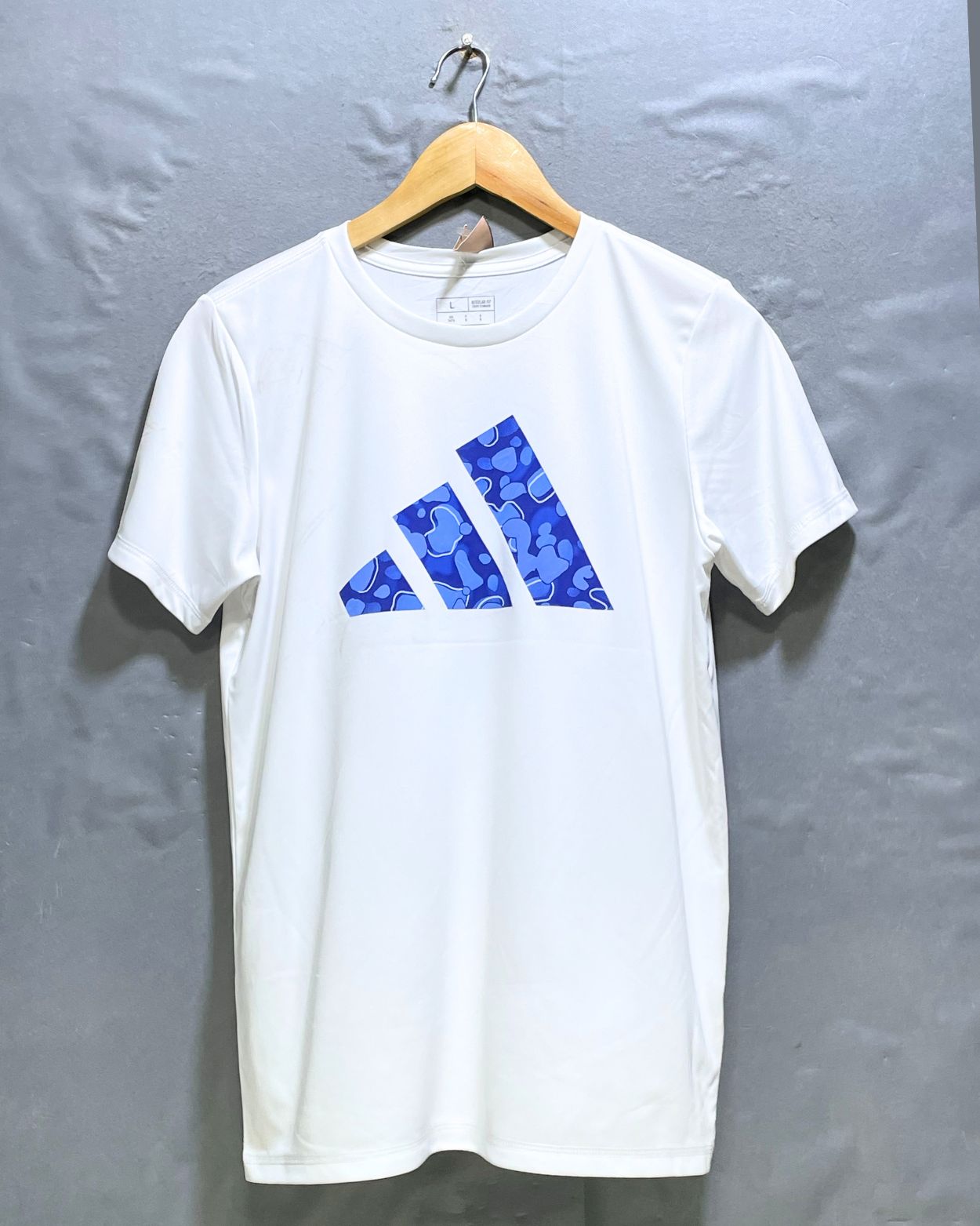 Adidas White Sport T shirt For Women L | ThriftHub.pk