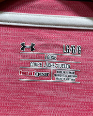 Under Armour Pink Sport T shirt For Women L | ThriftHub.pk