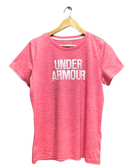 Under Armour Pink Sport T shirt For Women L | ThriftHub.pk