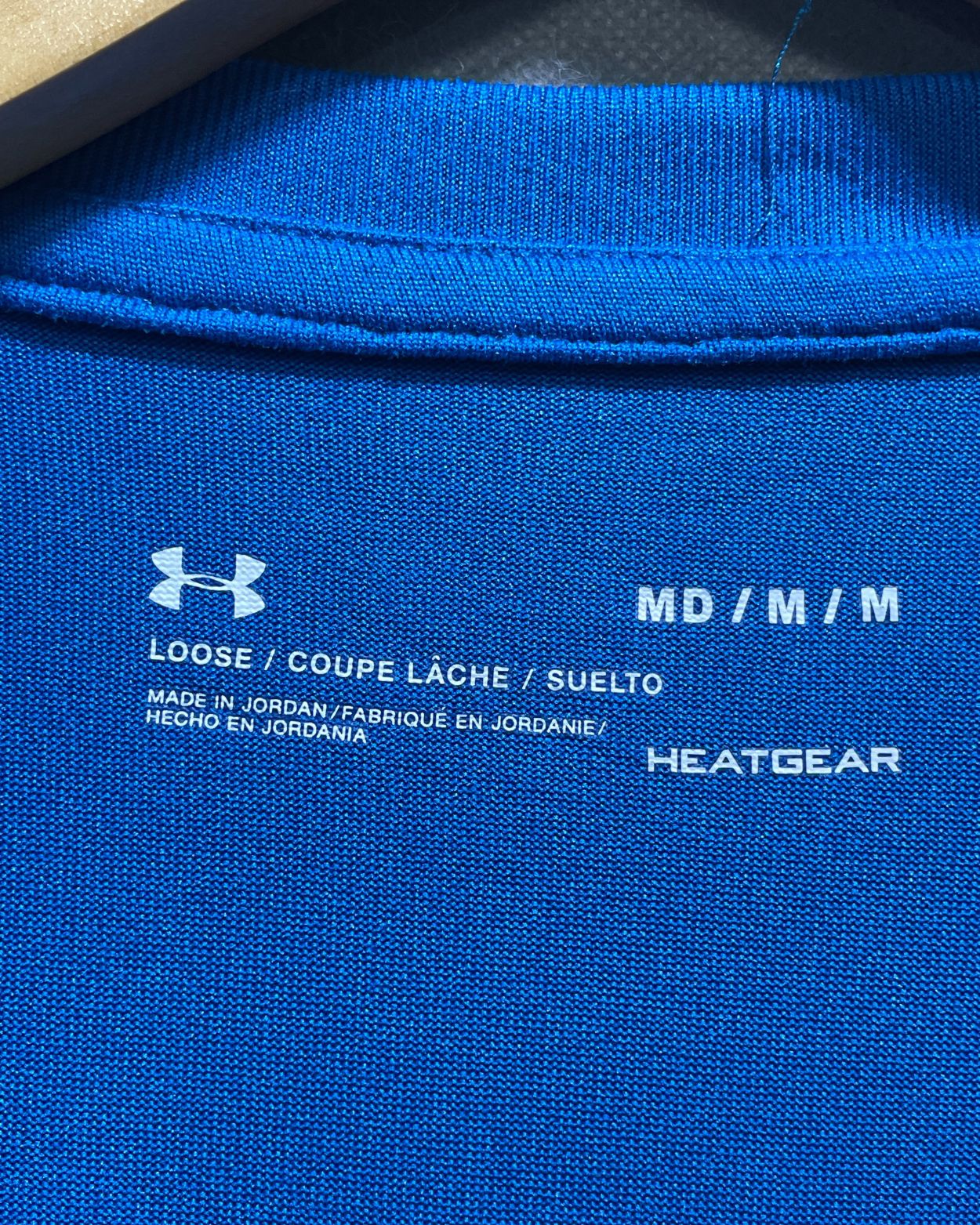Under Armour Blue Sport T shirt For Women M | ThriftHub.pk