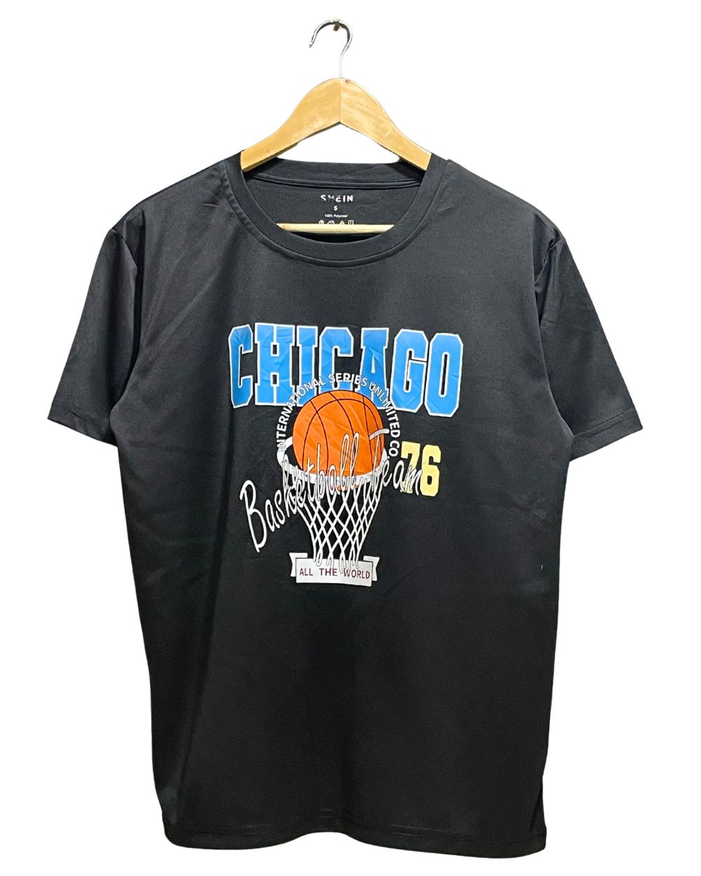 SHEIN Black Sport T shirt For Women S | ThriftHub.pk