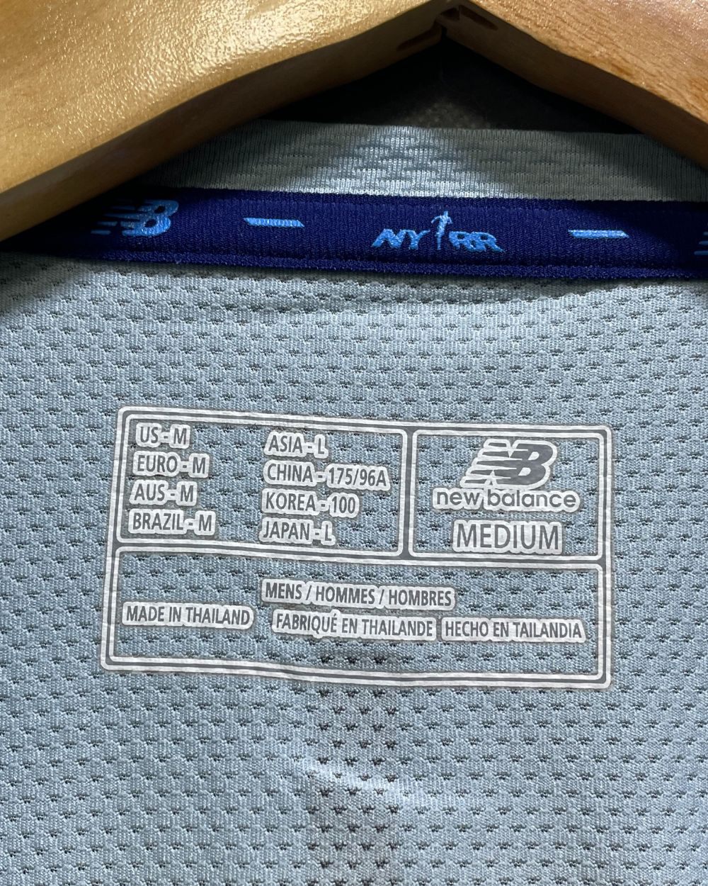 New Balance Blue Sport T shirt For Women M | ThriftHub.pk