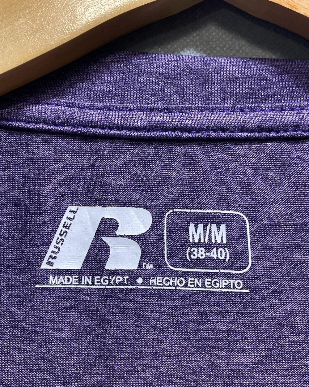 Russell Purple Sport T shirt For Women M | ThriftHub.pk