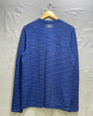 Under Armour Blue Sport T shirt For Women M | ThriftHub.pk