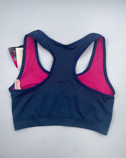 Lily Of France Blue Sport Bra For Women M | ThriftHub.pk