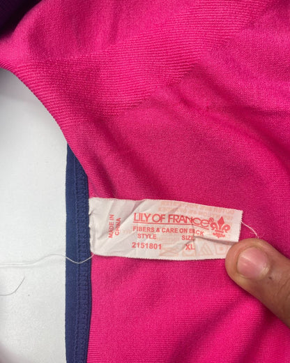 Lily Of France Blue Sport Bra For Women M | ThriftHub.pk