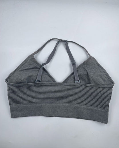 Secret Treasures Gray Sport Bra For Women XL | ThriftHub.pk