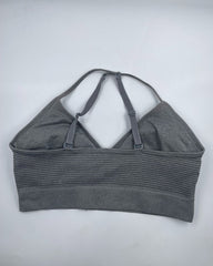 Secret Treasures Gray Sport Bra For Women XL | ThriftHub.pk