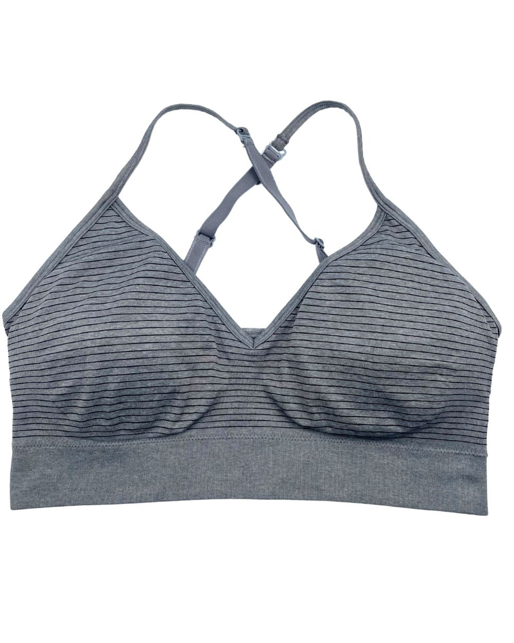 Secret Treasures Gray Sport Bra For Women XL | ThriftHub.pk
