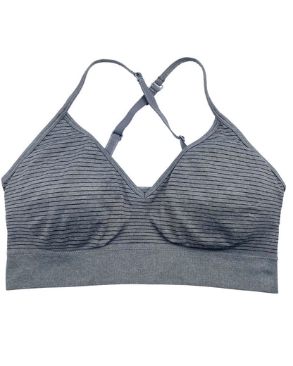 Secret Treasures Gray Sport Bra For Women XL | ThriftHub.pk