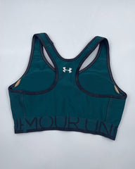 Under Armour Green Sport Bra For Women XS | ThriftHub.pk