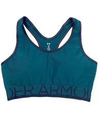 Under Armour Green Sport Bra For Women XS | ThriftHub.pk