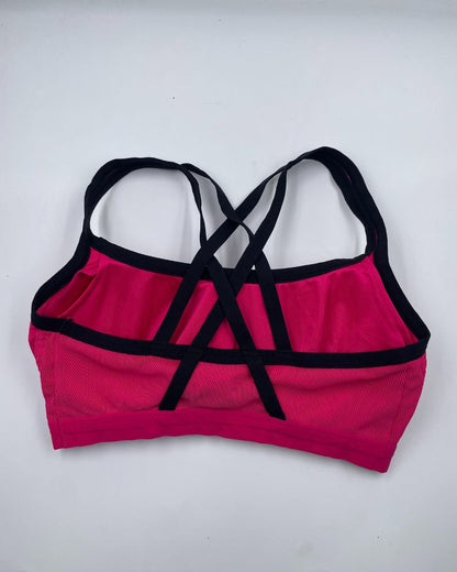 Lily Of France Pink Sport Bra For Women L | ThriftHub.pk