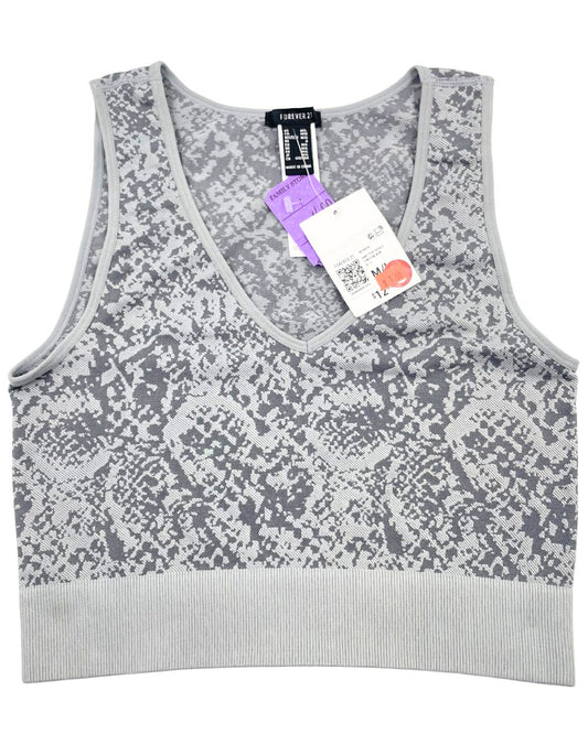 Forever 21 Gray Cotton Bra For Women Medium | ThriftHub.pk