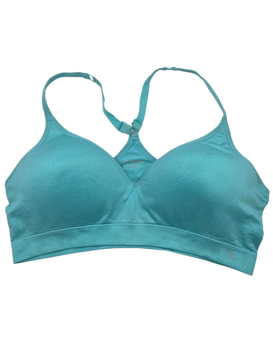 Danskin Blue Cotton Bra For Women XXL | ThriftHub.pk