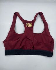 Love & Sport Gray Sport Bra For Women L | ThriftHub.pk