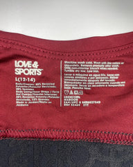 Love & Sport Gray Sport Bra For Women L | ThriftHub.pk