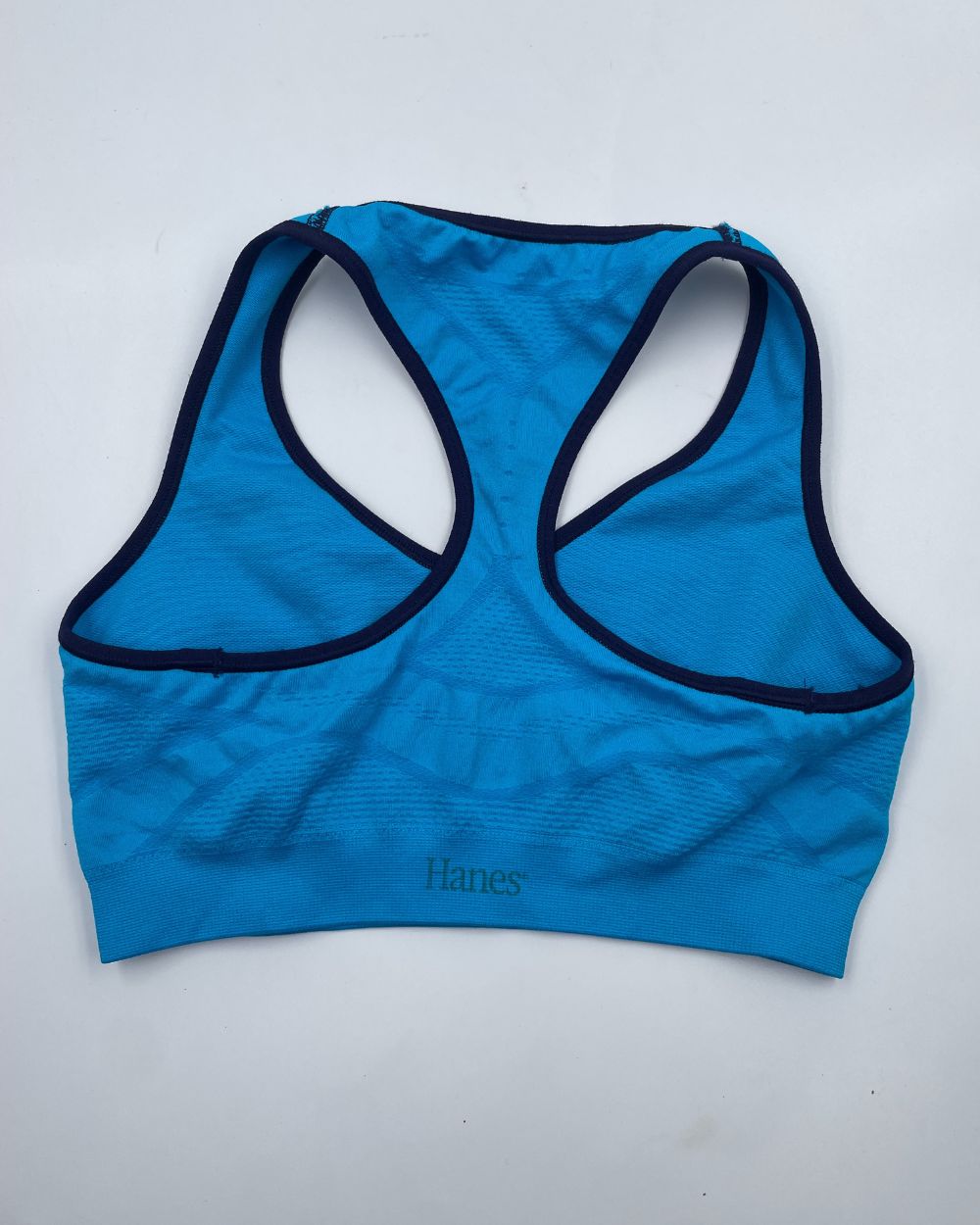 Hanes Blue Sport Bra For Women S | ThriftHub.pk