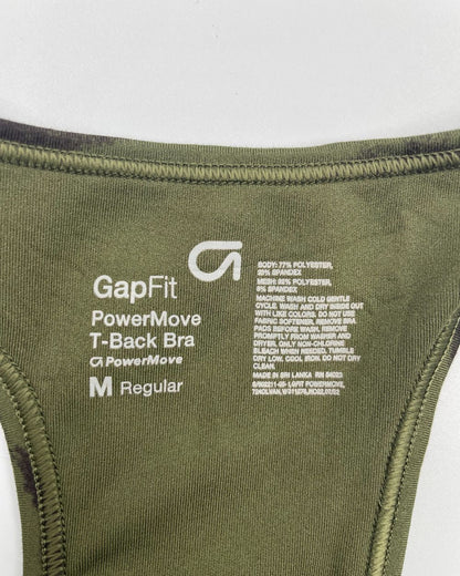 Gap Green Sport Bra For Women Medium | ThriftHub.pk