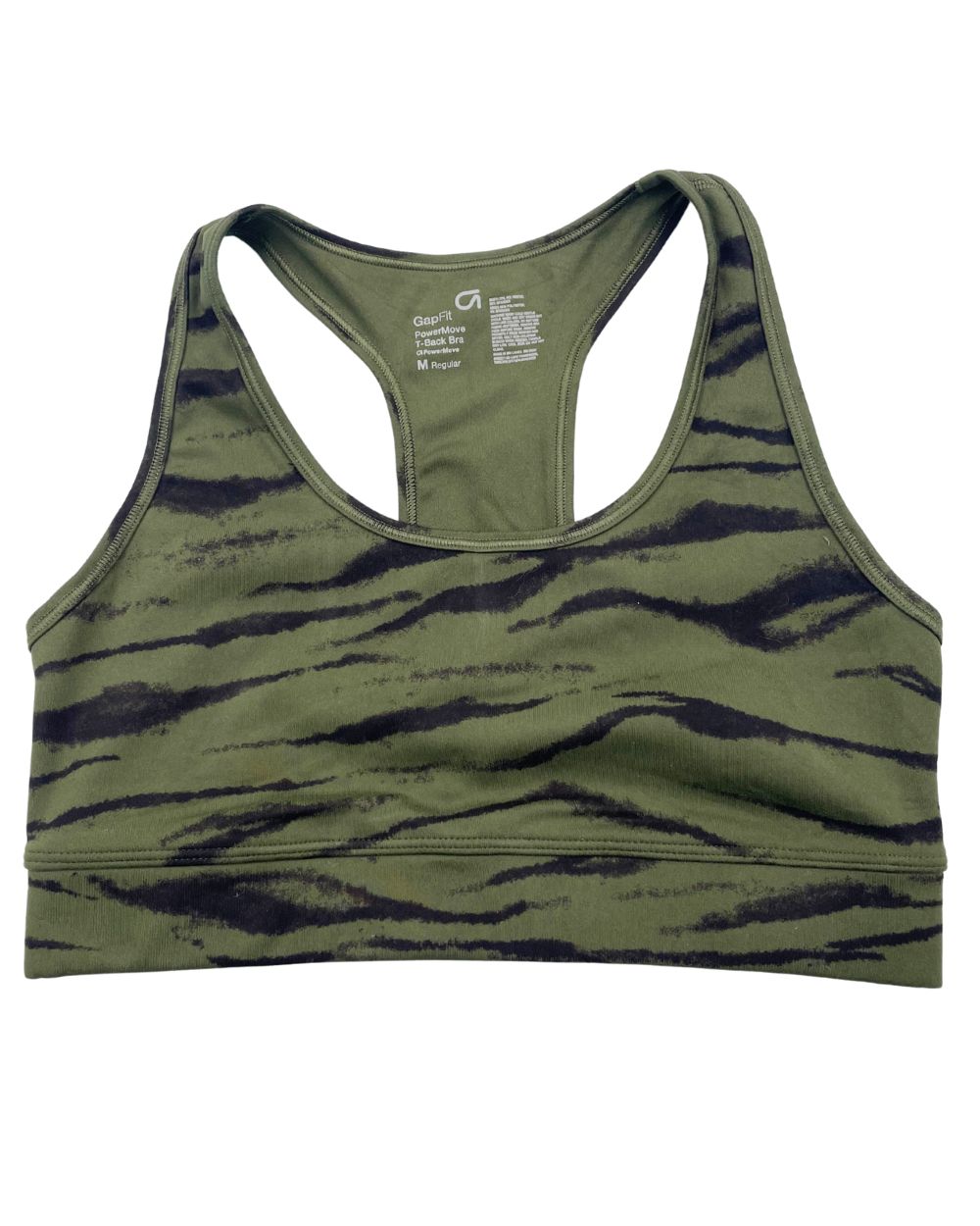 Gap Green Sport Bra For Women Medium | ThriftHub.pk