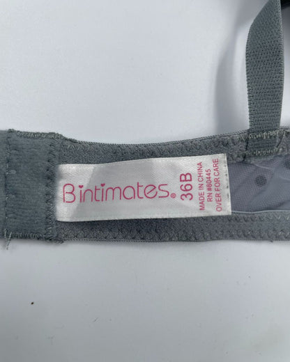 Bintimates Gray Sport Bra For Women M | ThriftHub.pk