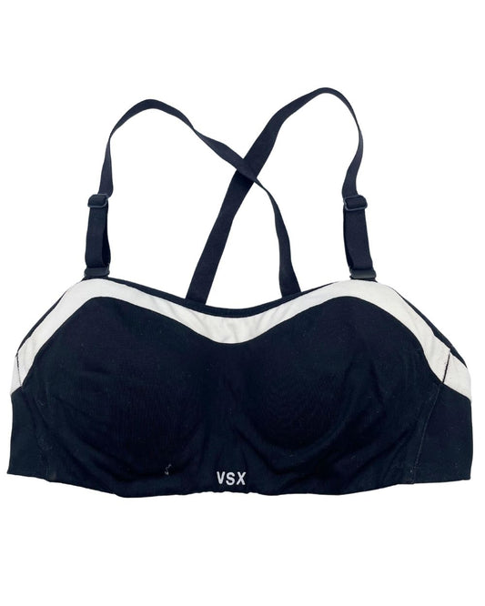 VSX Black Sport Bra For Women S | ThriftHub.pk