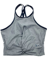 Under Armour Gray Sport Bra For Women Medium | ThriftHub.pk