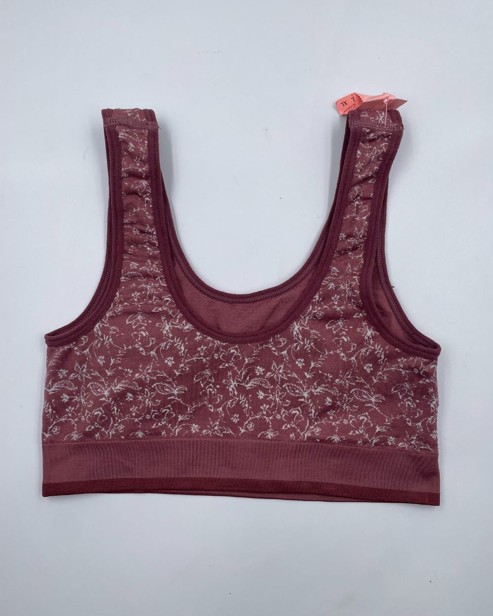 Lucky Brand Maroon Cotton Bra For Women S | ThriftHub.pk