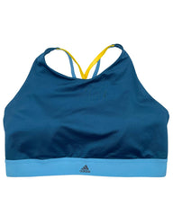 Adidas Blue Sport Bra For Women X Large