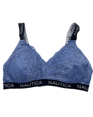 Nautica Gray Cotton Bra For Women XL | ThriftHub.pk