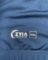 Zyia Active Blue Sport Bra For Women XL | ThriftHub.pk