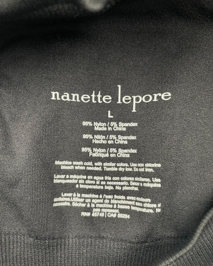 Nanette Lepore Black Sport Bra For Women L | ThriftHub.pk