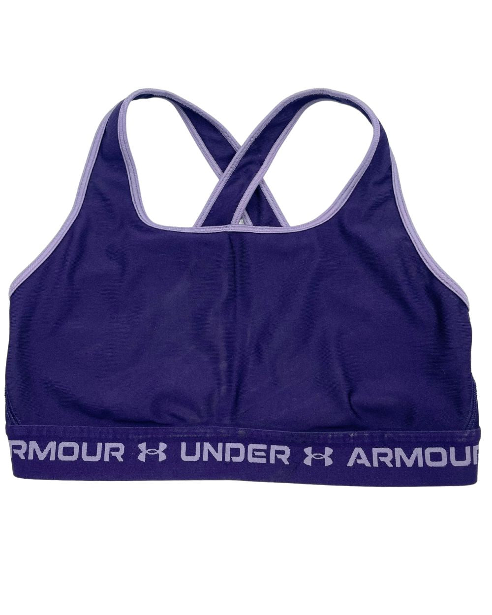 Under Armour Purple Sport Bra For Women L | ThriftHub.pk