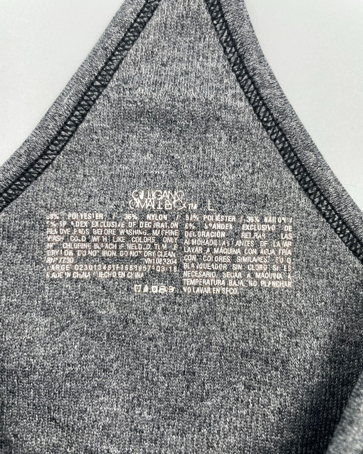 Thrift Hub Cotton Sport Bra For Women L | ThriftHub.pk