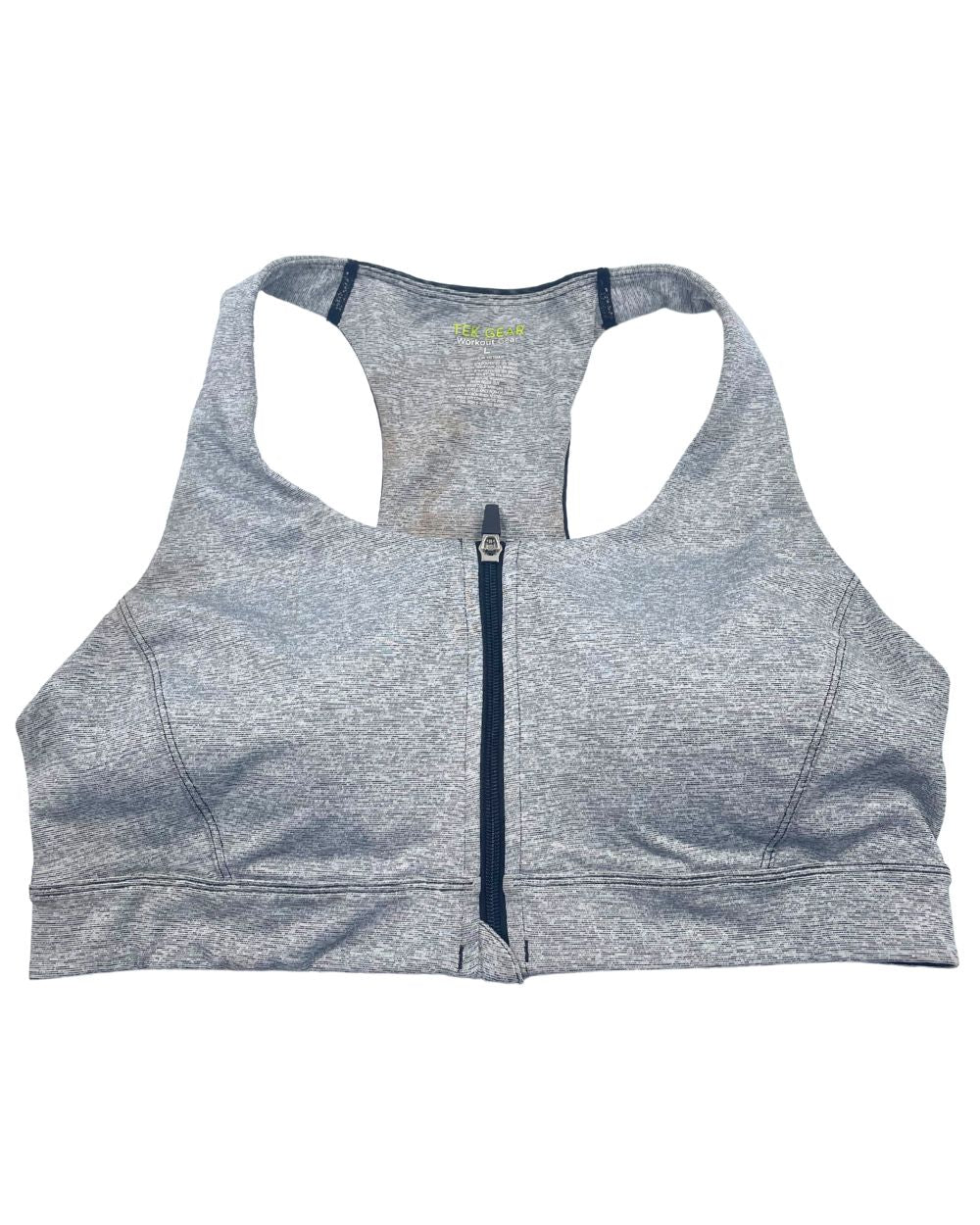 Tek Gear Gray Sport Bra For Women L | ThriftHub.pk
