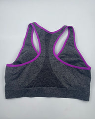 Adidas Gray Sport Bra For Women Medium