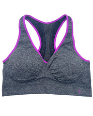 Danskin Gray Cotton Bra For Women XXL | ThriftHub.pk