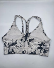 SHEIN White Sport Bra For Women L
