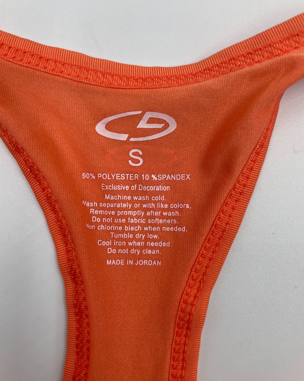 Champion Orange Sport Bra For Women S | ThriftHub.pk