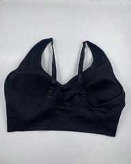 Puma Black Cotton Bra For Women XL | ThriftHub.pk