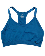 Puma Blue Cotton Bra For Women XL | ThriftHub.pk