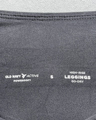 Old Navy Black Sport Tights For Women S | ThriftHub.pk