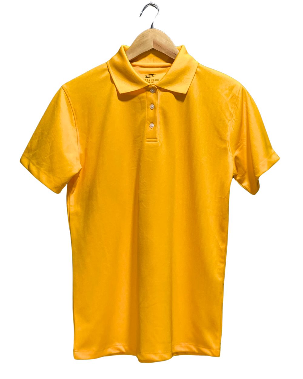 Ultra Club Yellow Sport Polo T Shirt For Women Medium | ThriftHub.pk