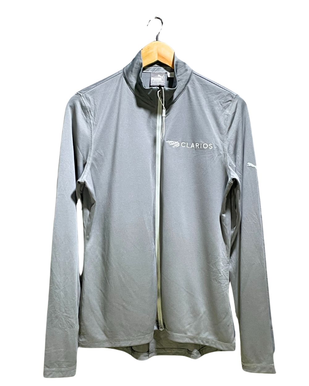 Puma Gray Sport T Shirt For Women L | ThriftHub.pk
